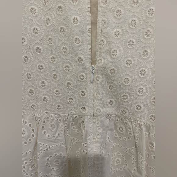 Aritzia white eyelet mini dress size S - Picture 2 of 4